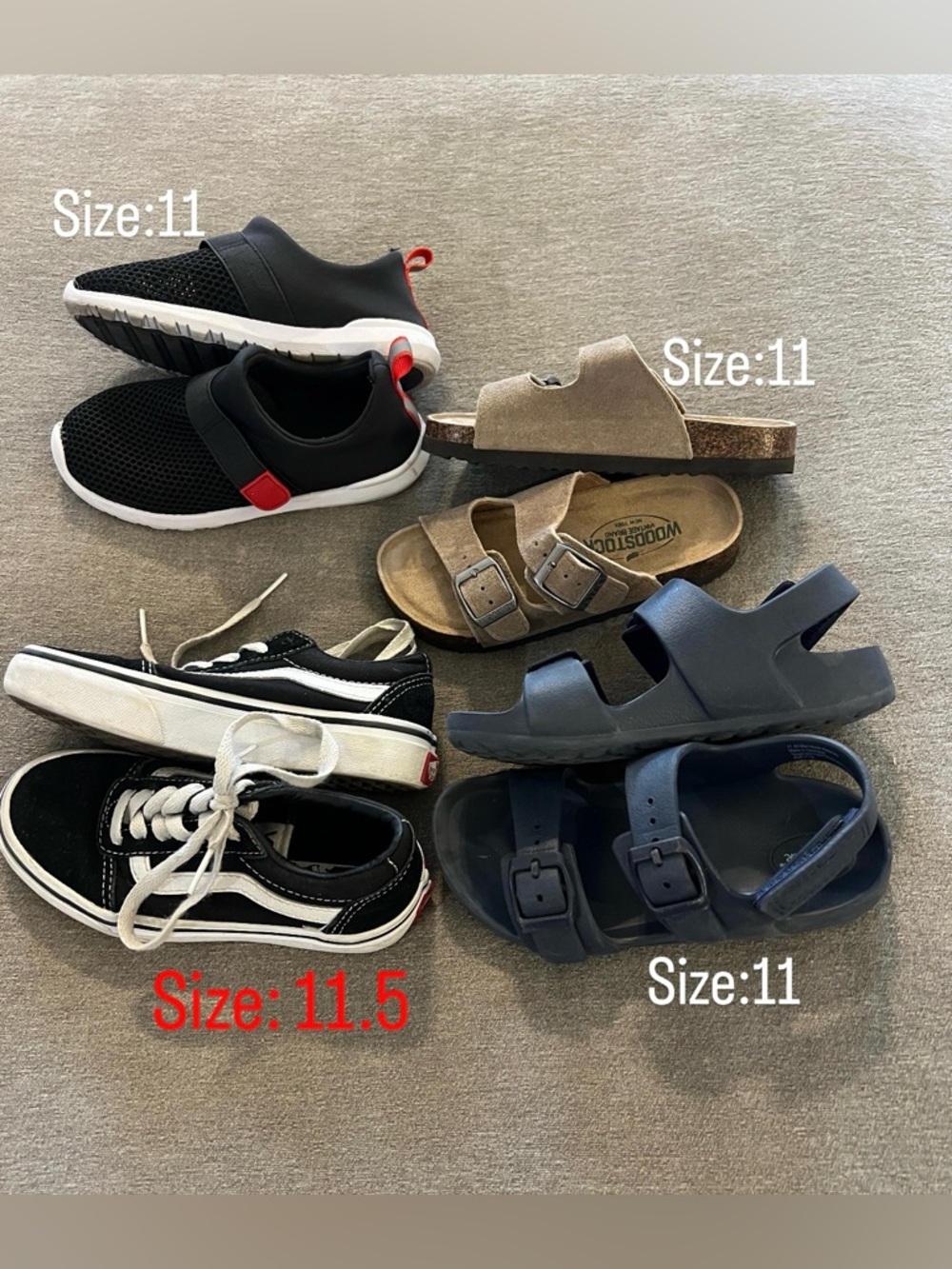 Toddler kids shoe bundle